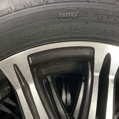 ワーク　プロミッシング　WORK 165/55 15インチ　４本セット　4穴　100の画像