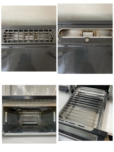 R071 ☀️ Rinnai LPガステーブル 水無し片面焼きグリル コンロ 右強火 KGDM64BK2R ⭐ クリーニング済 R071 ☀️ Rinnai LPガステーブル 水無し片面焼きグリル コンロ 右強火