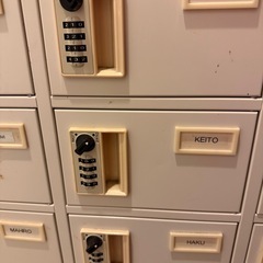 貴重品ダイヤル式ロッカーの画像