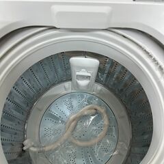【ジャングルジャングル滋賀草津店】ジモティ来店特価!!　洗濯機　ｱｸｱ　AQW-GS5E6　2019　J-2512162の画像