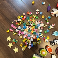 超大量！新品！おもちゃ消しゴムセットの画像