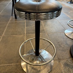 カウンターBARセット、テーブルとハイチェア3脚セットの画像