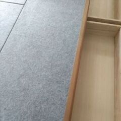 年末年始セール！大塚家具 収納付きシングルベッドフレームの画像