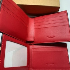 coach カードケースとパスケースのセット　未使用品
の画像