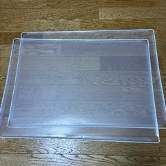 ペットフェンス　半透明　2枚組の画像