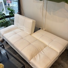 3人掛けソファーベッドの画像