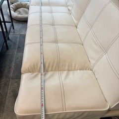 3人掛けソファーベッドの画像