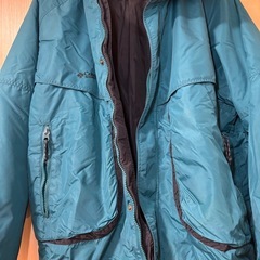 Columbia コロンビア Winter Game ナイロン マウンテンジャケット アウトドア グリーン(メンズ M)古着 の画像