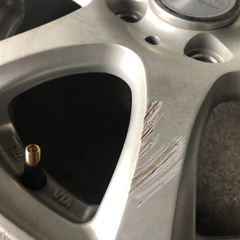 軽自動車用14インチアルミホイール 14×4.5J 4H100PCD+42 4本 格安 キズありの画像