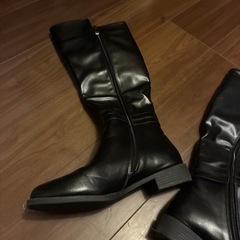 ロングブーツ25.5センチの画像