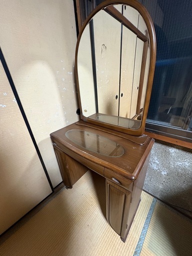 ドレッサー　昭和後期　美品 ヴィンテージドレッサー