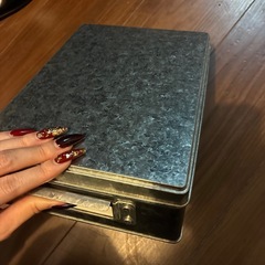 無印良品　スチールボックス　3個の画像