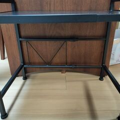 2023年8月購入　レンジ台　ブラックの画像