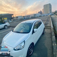 車検が長い❣️低走行距離❣️内装が綺麗な三菱ミラージュ❣️の画像