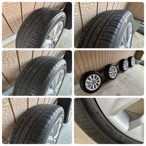 トヨタ純正ホイール 205/55R16 エコピア 4本セット　カローラツーリング トヨタ純正ホイール 205/55R16 エコピア 4本セット カローラツーリング