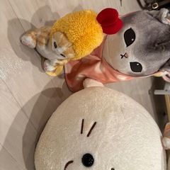 しろたん　mofusand ぬいぐるみの画像