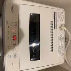 洗濯機　値段交渉ありの画像