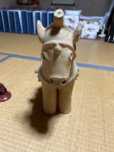 ⑨馬形埴輪の置物