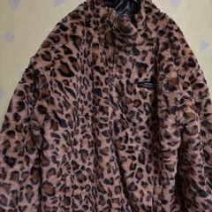 アウター　リバーシブル　豹柄の画像