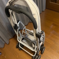 ［ペットパラダイス］ペット用ベビーカー　　　　グレーの画像