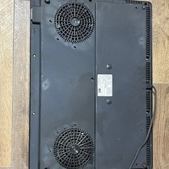 アイリスオーヤマ　IHクッキングヒーター　IHコンロ 2口 EIH1470V-B 2012年製 音声付 の画像