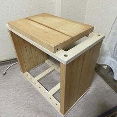 台　サイドテーブル　木製　テレビ台にもの画像