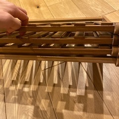 ラック　木製　の画像