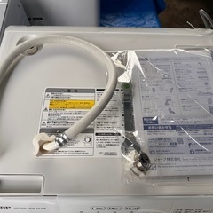 SHARP ドラム式洗濯乾燥機 7.0kg 2017年製｜ES-S7B-WL 中古美品の画像