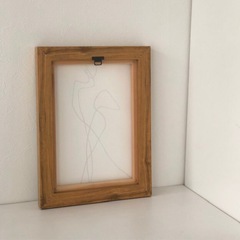 【ART OF BLACK】 Drawing アートポスター 40×30cmの画像