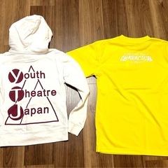 ユースシアタージャパンのパーカー、Tシャツあげますの画像