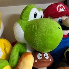 スーパーマリオ　キャラクター各種　ぬいぐるみの画像