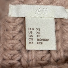 h＆Ｍピンクセーターの画像