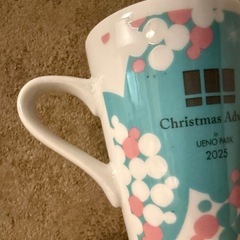 【年末年始限定値下】 【限定品】東京クリスマスアドベント2025 上野公園 公式マグカップ ブルーグリーン 初開催記念 非売品の画像