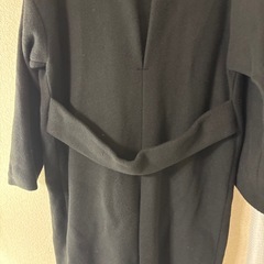 ベルーナダブルロングコート黒3Lの画像