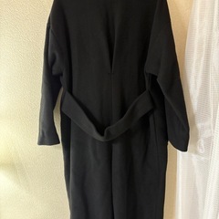 ベルーナダブルロングコート黒3Lの画像