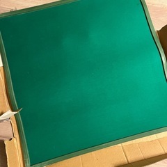 麻雀牌セット＋麻雀マットの画像