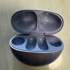 美品】HUAWEI FreeClip充電ケースのみパープル 純正イヤホンケース