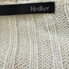 ヘザー　ニットセットアップの画像