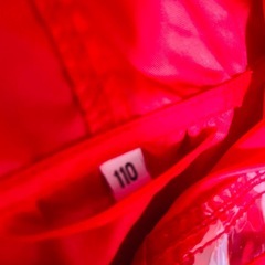 女の子　レインコート　110の画像