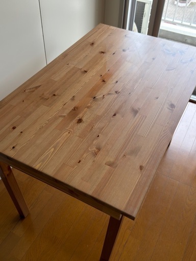 【お引取り限定・西東京市】IKEA ヨックモック ダイニングテーブル＆チェア4脚 引取限定】IKEA ヨックモック ダイニングテーブル&チェア4脚 IKEA