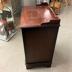 12/28まで店頭商品一部を除き半額SALE!!継続中‼️ イ2512-258 5段 和タンス キズ汚れ破れ有りの画像