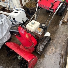 ホンダ　除雪機　HS55 除雪機　現状の画像