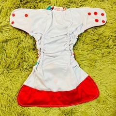 【新品未使用】おむつカバー6枚セット 新生児~ サイズ調節可能の画像