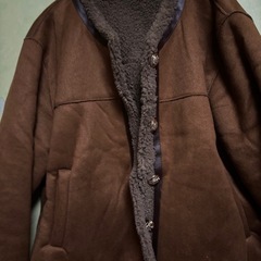 レディース　アウター　茶色　Lサイズの画像