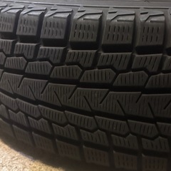 デリカD5 215/70R16 中古 スタッドレス アルミセット 2018年 YOKOHAMA アイスガード G075 社外 7J +38 5H114.3 アウトランダの画像
