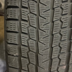 デリカD5 215/70R16 中古 スタッドレス アルミセット 2018年 YOKOHAMA アイスガード G075 社外 7J +38 5H114.3 アウトランダの画像