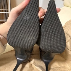 DIANA黒ロングブーツの画像