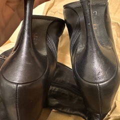 DIANA黒ロングブーツの画像