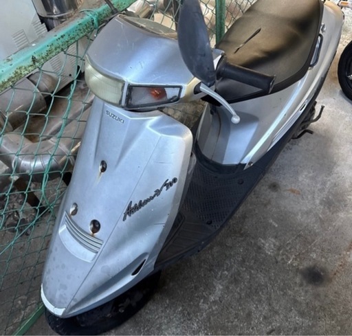 アドレスV100 実働車と不動車 (おがわ) 三原のスズキの中古あげます