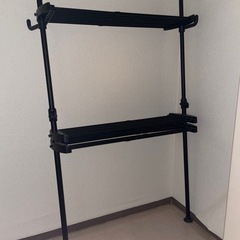 突っ張りラックの画像